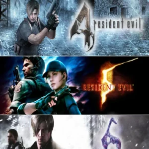Residen evil 4, 5 y 6